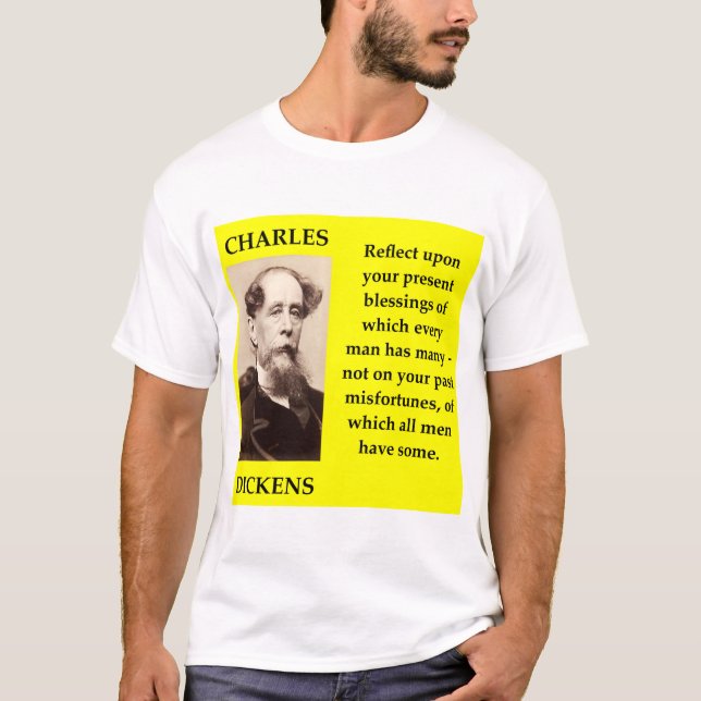 Charles Dickens T-Shirt (Vorderseite)