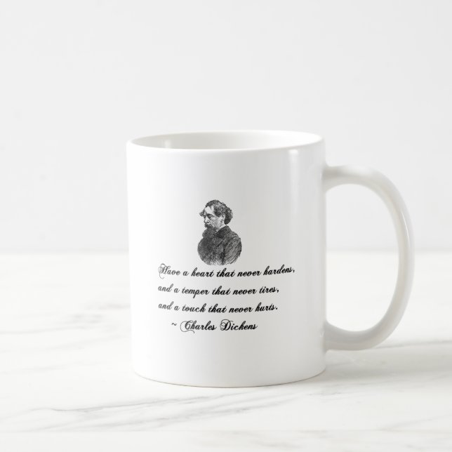 Charles Dickens - unser Zitat von einem Freund Tasse (Rechts)
