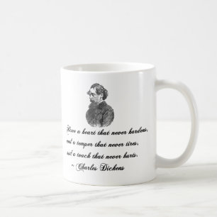 Charles Dickens - unser Zitat von einem Freund Tasse