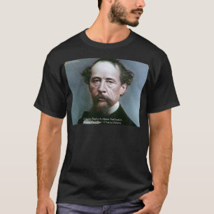Charles Dickens "Wohltätigkeit @Zuhause" - Kostenv T-Shirt