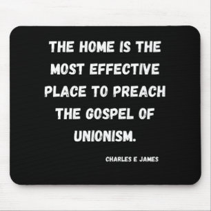 Charles E James Quote Mouse Pad Mousepad