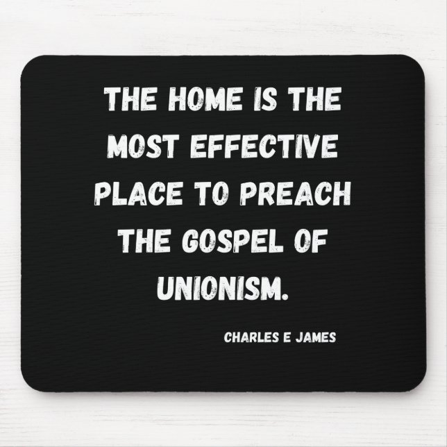 Charles E James Quote Mouse Pad Mousepad (Vorne)