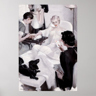 Charles Edward Chambers: Manicure Poster