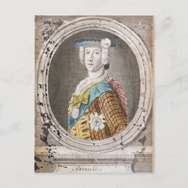 Charles Edward Stuart Postkarte (Vorderseite)