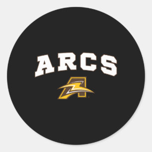 Charles F Brush High School Arcs Runder Aufkleber