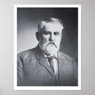 Charles Goodnight (b/w Foto) Poster