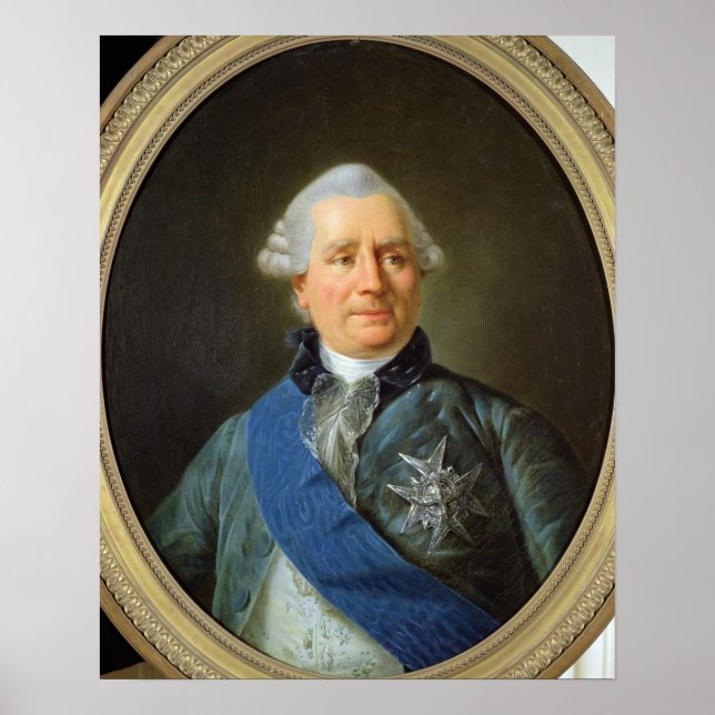 Charles Gravier Count von Vergennes Poster (Vorne)