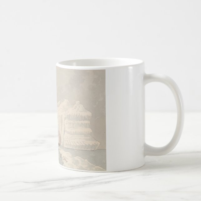 Charles Hamilton Smith.- Iceberg in der Bucht von  Kaffeetasse (Rechts)