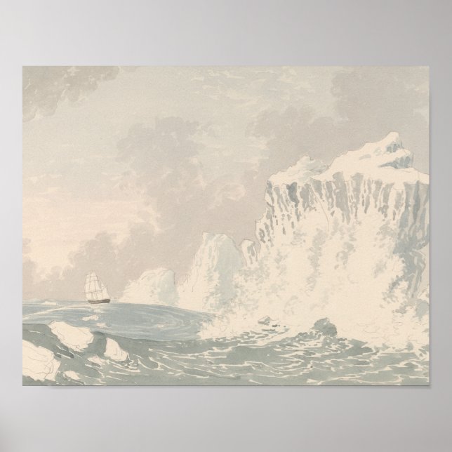 Charles Hamilton Smith - Situation von H.M.S. Hecl Poster (Vorne)