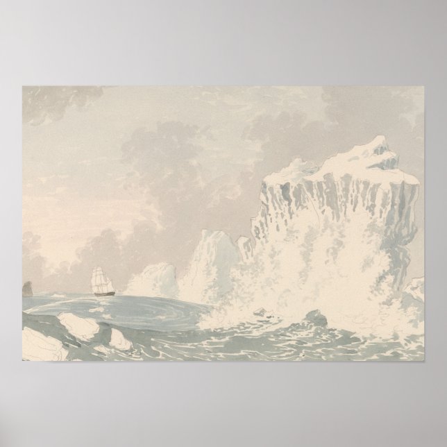 Charles Hamilton Smith - Situation von H.M.S. Hecl Poster (Vorne)