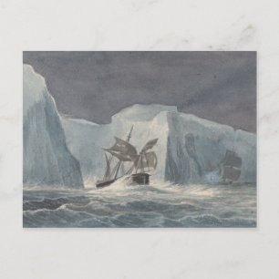 Charles Hamilton Smith - The Erebus Passing Postkarte