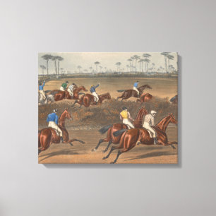 Charles Hunt - Leamington Grand Steeple Chase Leinwanddruck
