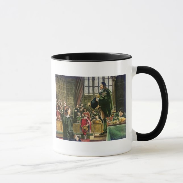 Charles I im Unterhaus Tasse (Rechts)
