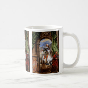 Charles I zu Pferd durch Van Dyck Kaffeetasse