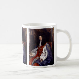 Charles II. von Großbritannien und Irland Kaffeepa Kaffeetasse