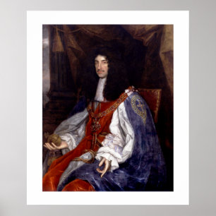 Charles II von Großbritannien und von Irland Poster