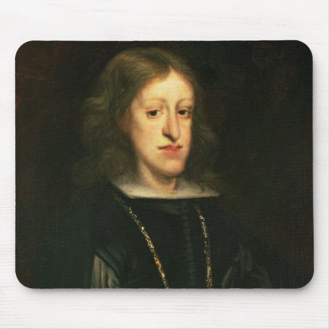 Charles II von Spanien Mousepad (Vorne)