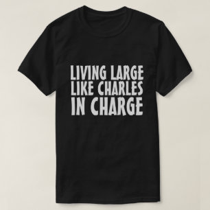 CHARLES IN CHARGE VINTAGE T - SHIRT