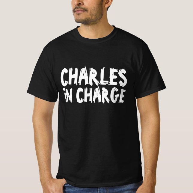 CHARLES IN CHARLES, BOSS-T - SHIRT (Vorderseite)