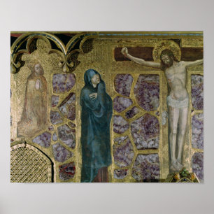 Charles IV., Gebet, Jungfrau und Christus Poster