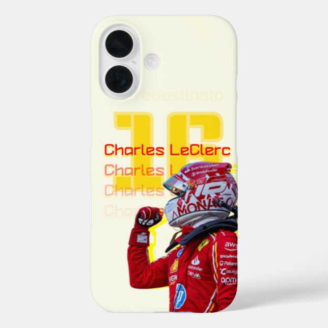 Charles LeClerc-Fälle Case-Mate iPhone Hülle (Rückseite)