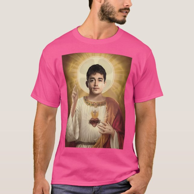 Charles Leclerc Jesus T-Shirt (Vorderseite)