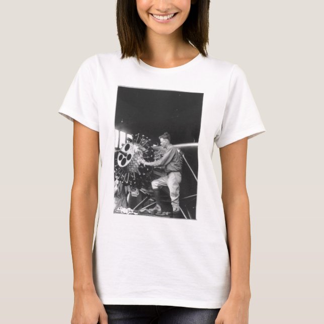 Charles Lindbergh circa 1927 T-Shirt (Vorderseite)