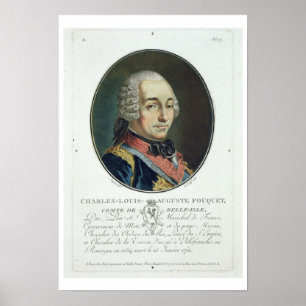 Charles-Louis-Auguste Fouquet (1684-1761) von "Po Poster