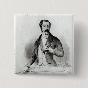 Charles Louis Napoleon Bonaparte Button