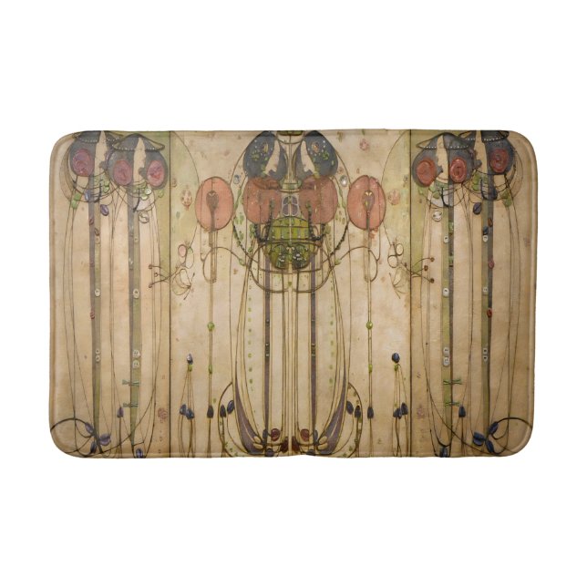 Charles Mackintosh - Das Wassail Badematte (Vorderseite)