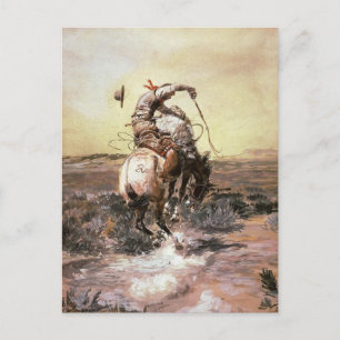Charles Marion Russell - Slick Rider Postkarte