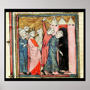 Charles Martel kümmert sich um Bestrafung Poster