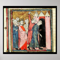 Charles Martel kümmert sich um die Bestrafung