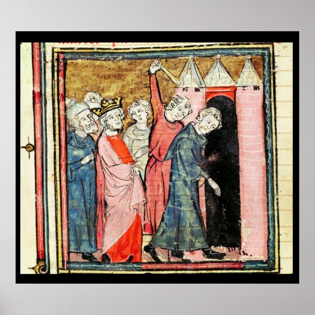 Charles Martel kümmert sich um die Bestrafung Poster (Vorne)