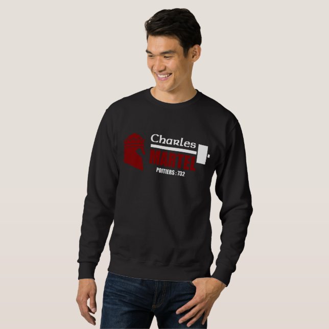 Charles Martel Stand & Fight Sweatshirt (Vorne ganz)