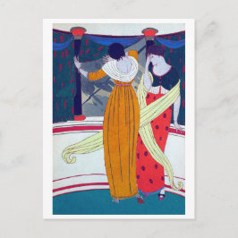 Charles Martin Fashion Feiertagspostkarte