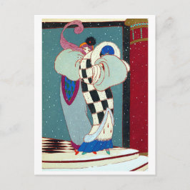 Charles Martin Fashion Feiertagspostkarte