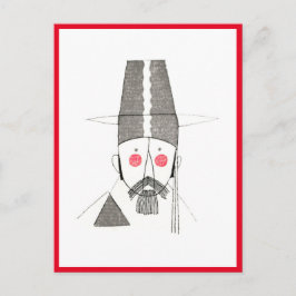 Charles Martin Fashion Feiertagspostkarte