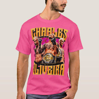Charles Oliveira Vintage Baseball T-Shirt