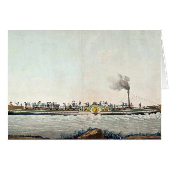 Charles-Philippe, der erste Steamboat (Vorderseite (Horizontal))