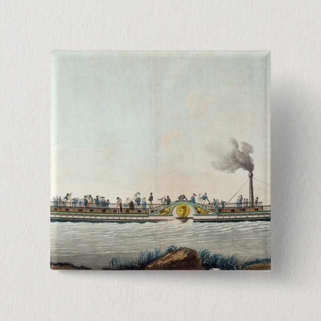 Charles-Philippe, der erste Steamboat Button (Vorderseite)