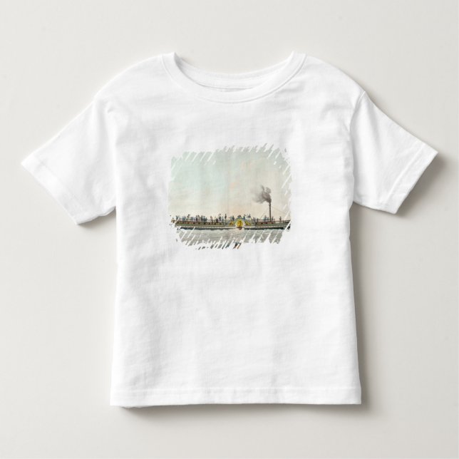 Charles-Philippe, der erste Steamboat Kleinkind T-shirt (Vorderseite)