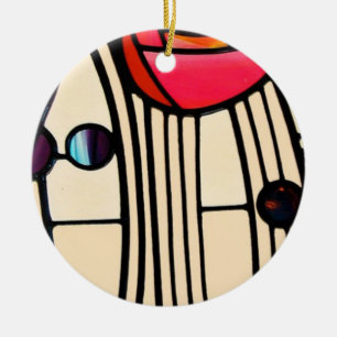 Charles Rennie Mackintosh Keramik Ornament
