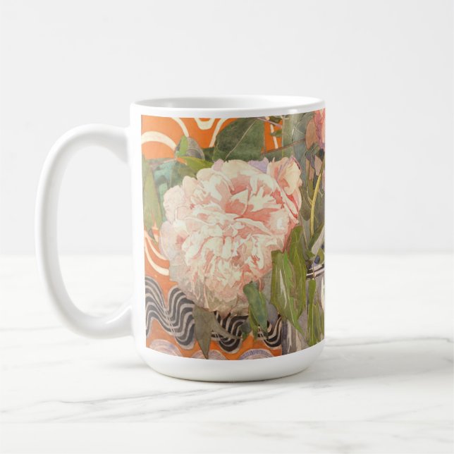 Charles Rennie Mackintosh - Peonies Kaffeetasse (Links)