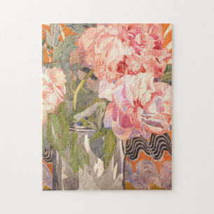 Charles Rennie Mackintosh - Peonies Puzzle