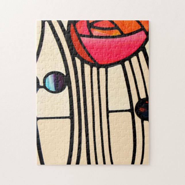 Charles Rennie Mackintosh Puzzle (Vertikal)