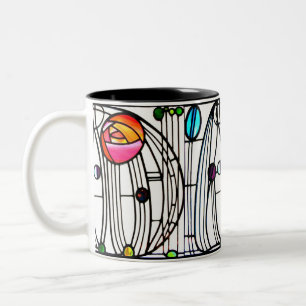 Charles Rennie Mackintosh Zweifarbige Tasse