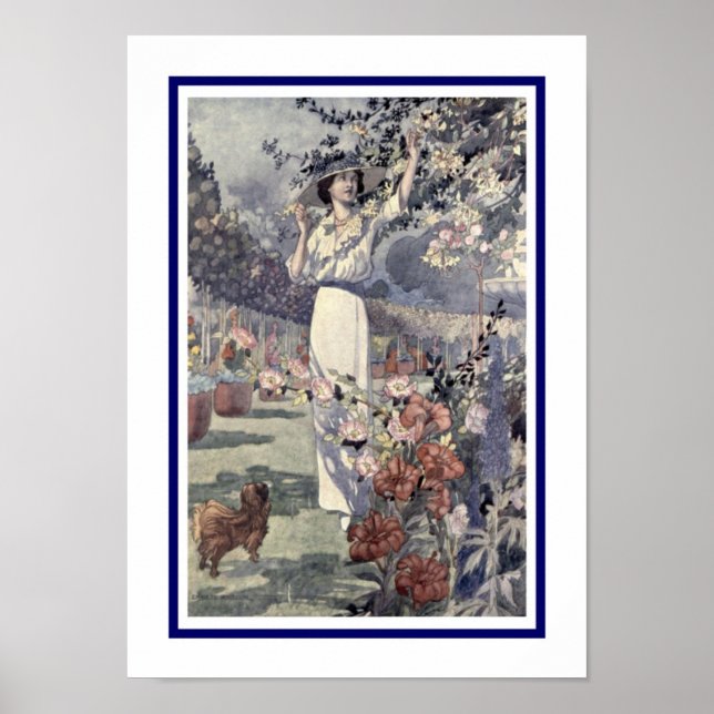 Charles Robinson Illustration Poster (Vorne)