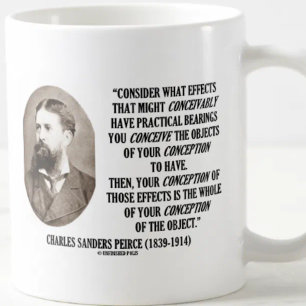 Charles Sanders Peirce Effects Objects Conception Tasse