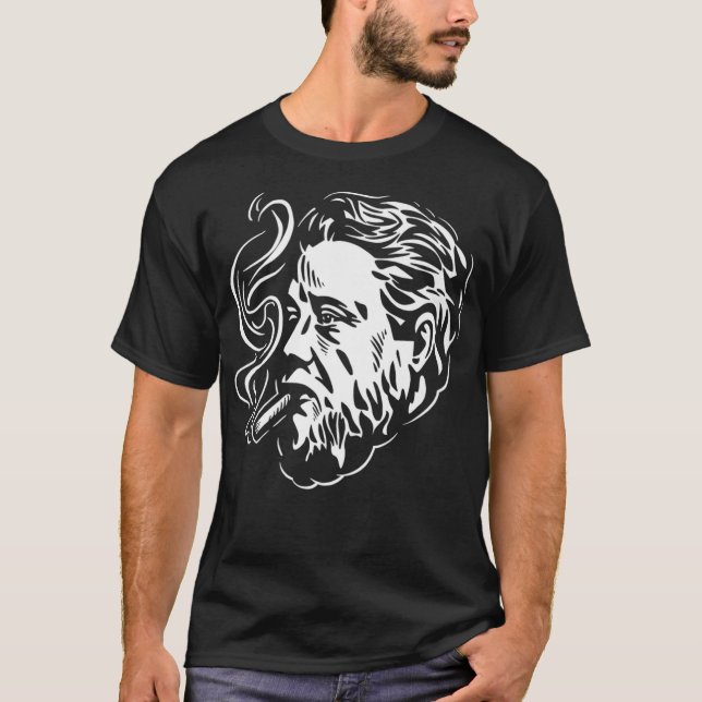 Charles Spurgeon Rauchen als Zigarrenprämie  T-Shirt (Vorderseite)